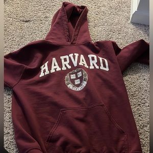 harvard hoodie